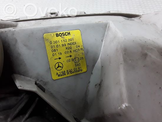 Mercedes-Benz A W168 Headlight/headlamp A1688200161