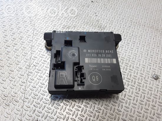 Mercedes-Benz E W211 Door control unit/module 2118201626