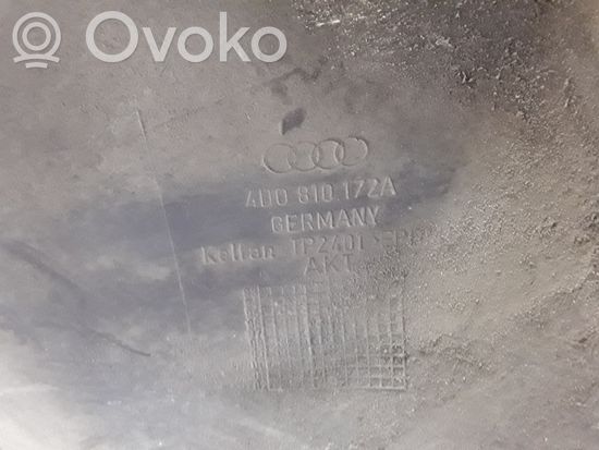 Audi A8 S8 D2 4D Rear arch fender liner splash guards 4D0810172A
