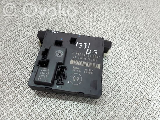 Mercedes-Benz E W211 Door control unit/module 2118201626