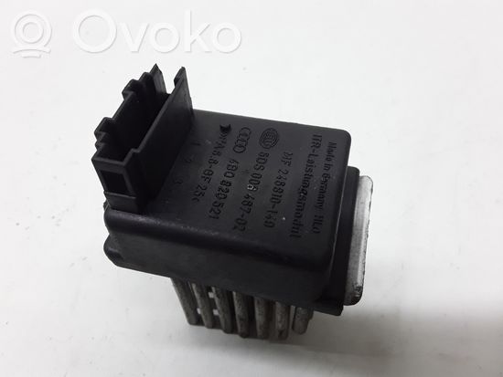 Audi A6 S6 C5 4B Heater blower motor/fan resistor 4B0820521