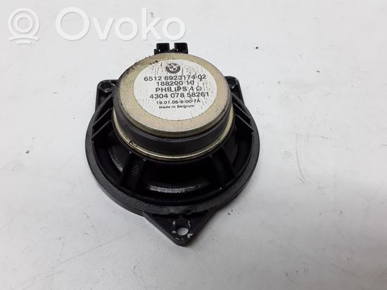BMW 3 E90 E91 Front door speaker 65126923174