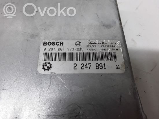 BMW 5 E39 Engine control unit/module 0281001373 2247891