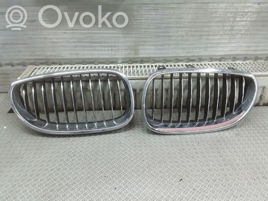 BMW 5 E60 E61 Front bumper upper radiator grill 51137027061 51137027062
