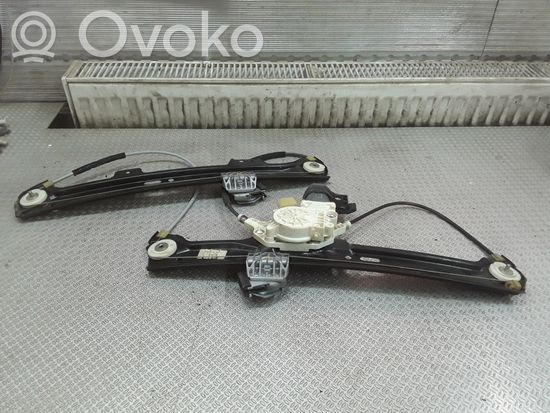BMW 5 E60 E61 Front door window regulator with motor 7184741S