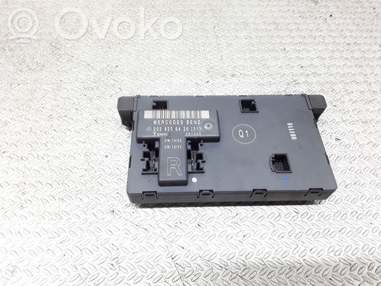 Mercedes-Benz C W203 Door control unit/module 2038206426