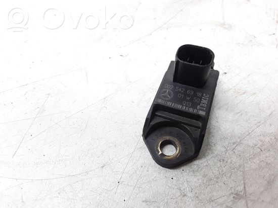 Mercedes-Benz S W220 Airbag deployment crash/impact sensor 0025426918