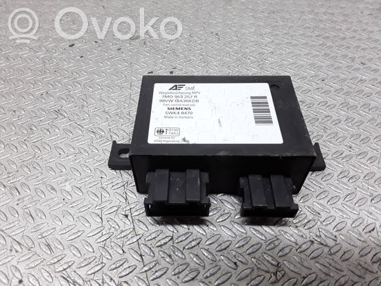 Volkswagen Sharan Immobilizer control unit/module 7M0953257R 98VW19A366DB