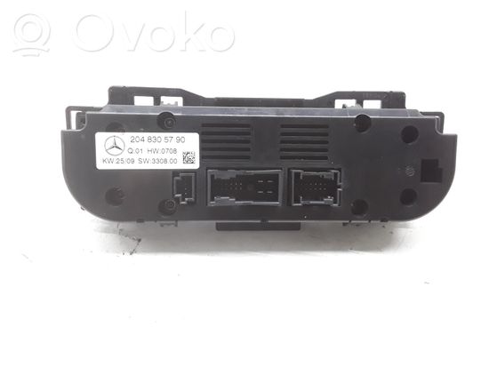 Mercedes-Benz C W204 Climate control unit 2048305790