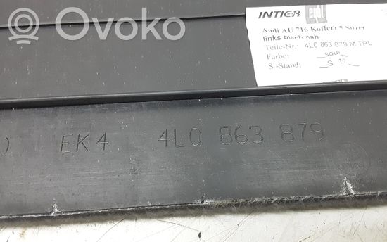 Audi Q7 4L Trunk/boot side trim panel 4L0863879