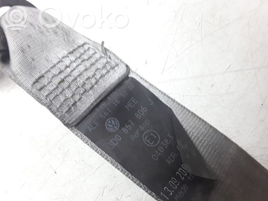 Volkswagen Phaeton Rear seatbelt 3D0857806J