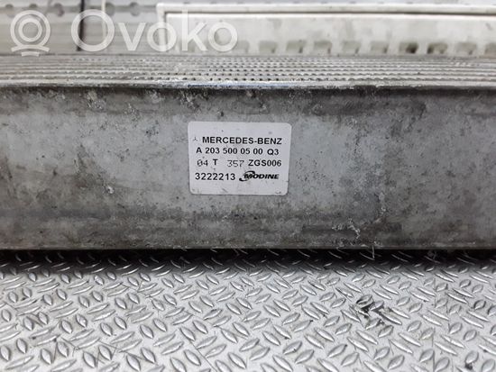 Mercedes-Benz C W202 Intercooler radiator A2035000500Q3
