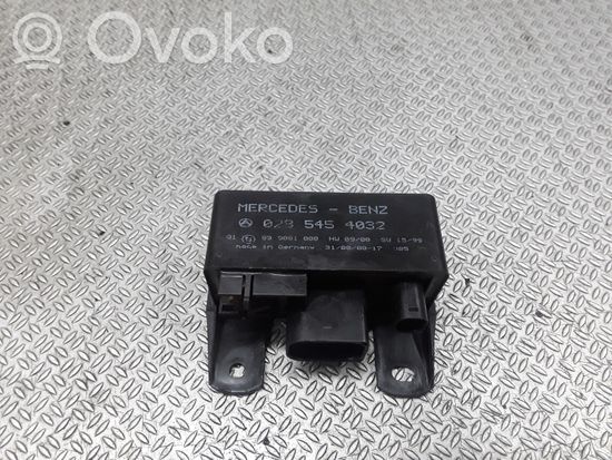 Mercedes-Benz ML W163 Glow plug pre-heat relay 0285454032 899081000