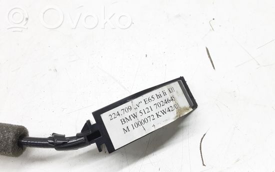BMW 7 E65 E66 Front door cable line
