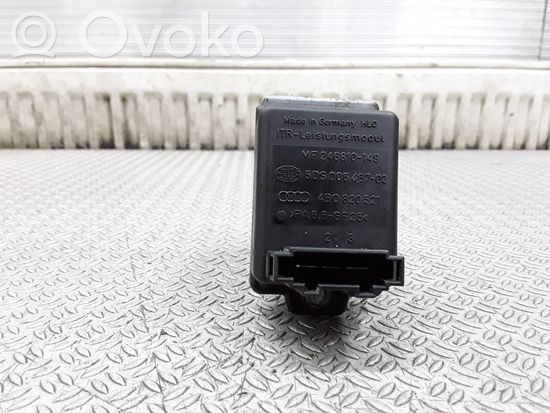 Audi A6 S6 C5 4B Heater blower motor/fan resistor 4B0820521 5DS00646702