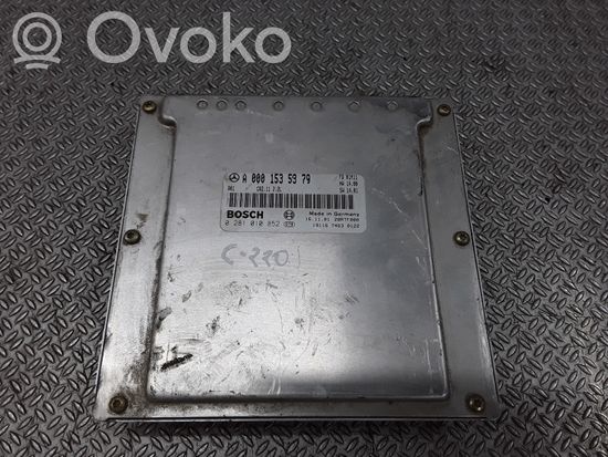 Mercedes-Benz C W203 Engine control unit/module A0001535379 0281010852