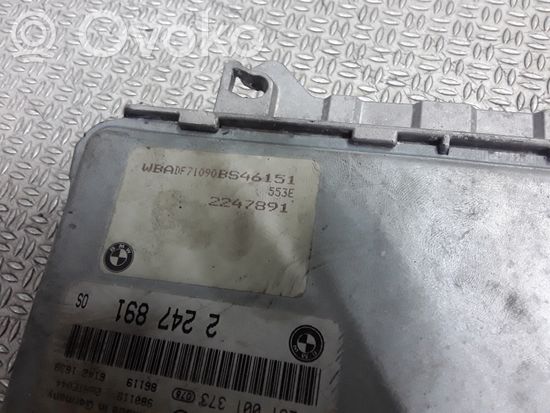 BMW 5 E39 Engine control unit/module 2247891 0281001373 2247891