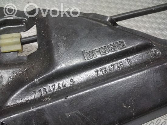 BMW 5 E60 E61 Rear door window regulator with motor 7184744 7184746