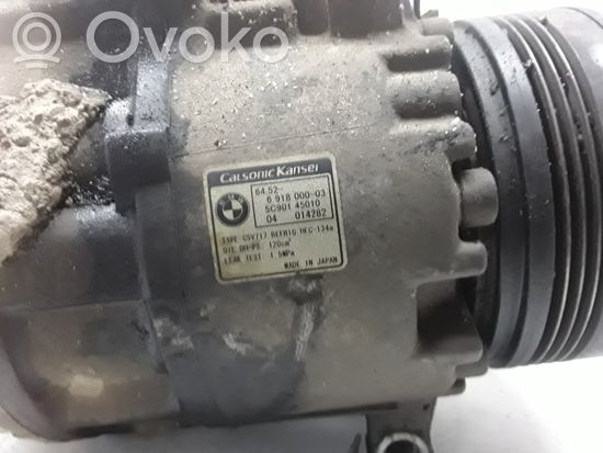 BMW X5 E53 Air conditioning (A/C) compressor (pump) 691800003 5C90145010