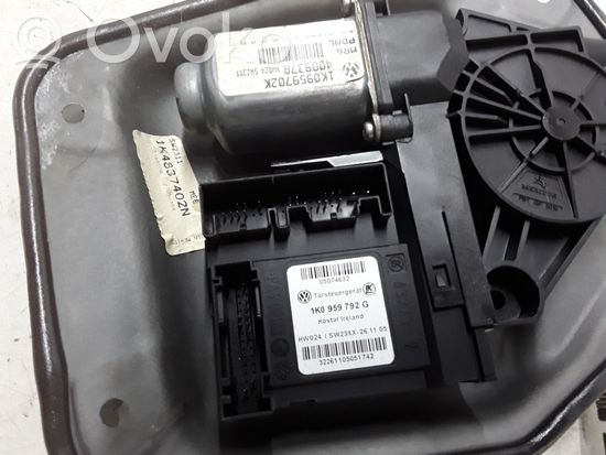 Volkswagen Golf V Front door window regulator with motor 1K0959792G 1K0959702K