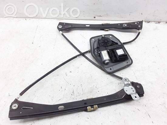 Volkswagen Golf V Front door window regulator with motor 1K0959793G 1K09559701K