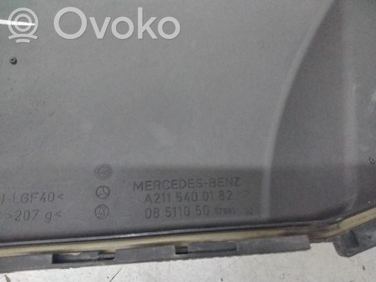 Mercedes-Benz E W211 Fuse box cover A2115400182