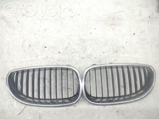 BMW 5 E60 E61 Front bumper upper radiator grill