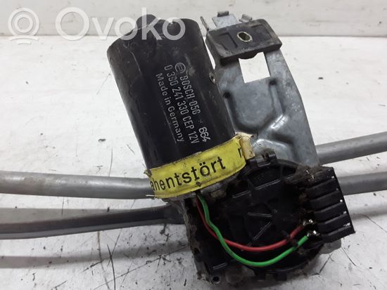 Audi A6 S6 C4 4A Front wiper linkage and motor 0390241330
