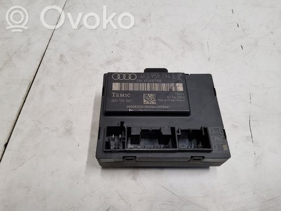 Audi A6 S6 C6 4F Door control unit/module