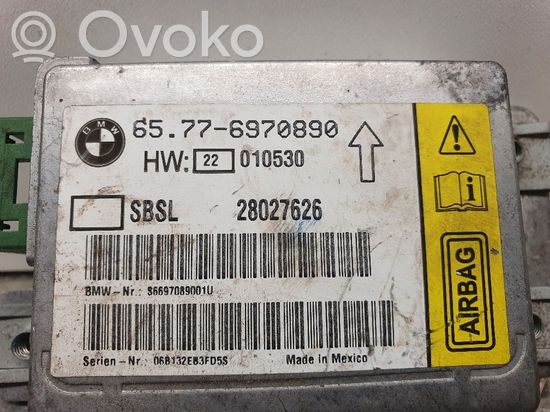 BMW 7 E65 E66 Airbag control unit/module 6970890 6970890 65776970890