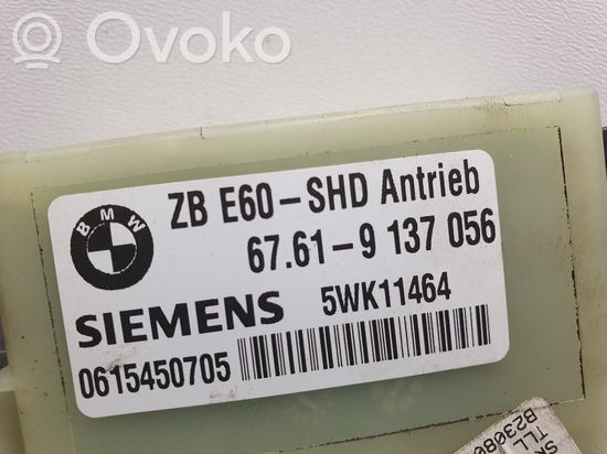 BMW 7 E65 E66 Sunroof control unit/module 9137056 67619137056 5WK11464
