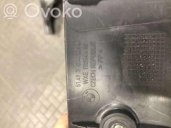BMW 1 E81 E87 Other trunk/boot trim element 51497074687