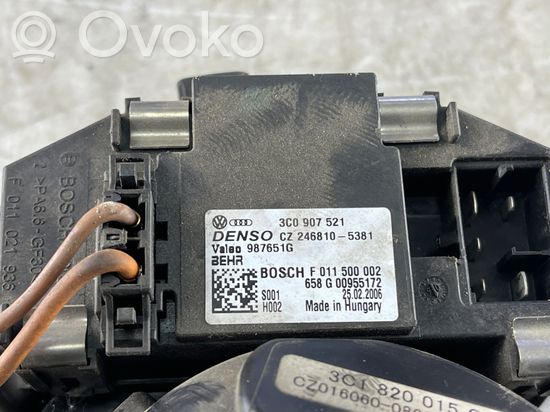 Volkswagen PASSAT B6 Heater fan/blower 3C0907521 987651G 3C1820015G