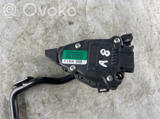 Audi A8 S8 D3 4E Accelerator throttle pedal 4E2723523C F30015801