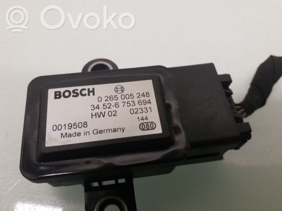 BMW 5 E39 ESP acceleration yaw rate sensor 34526753694