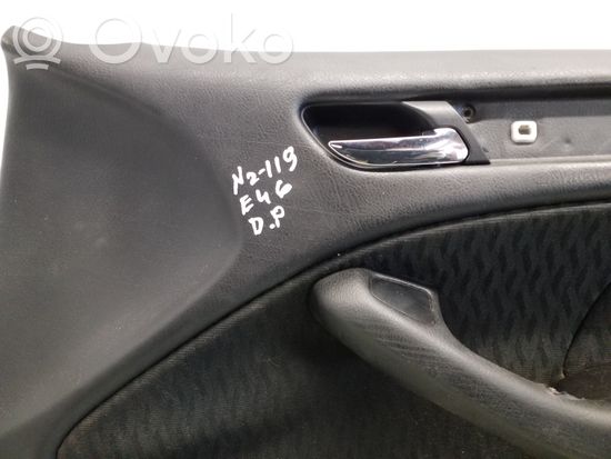 BMW 3 E46 Front door card panel trim 8217204