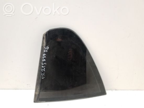BMW 5 E39 Rear vent window glass 43R000981
