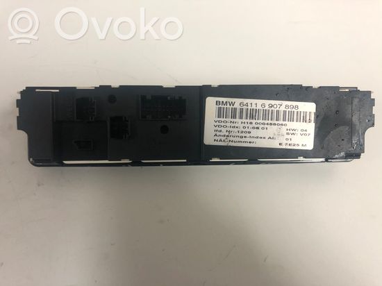 BMW 3 E46 Climate control unit 6907898 6907898 64116907898