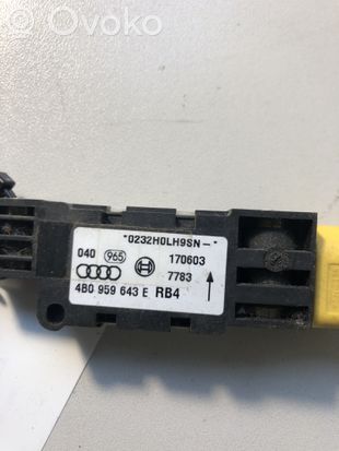 Audi A6 S6 C5 4B Airbag deployment crash/impact sensor 4B0959643E 4B0959643E