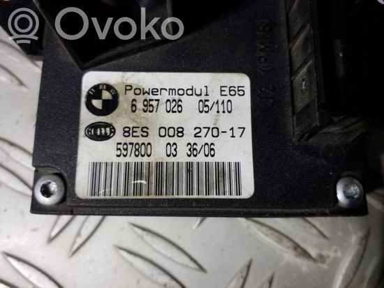 BMW 7 E65 E66 Other control units/modules 6957026 8ES00827017 6901691