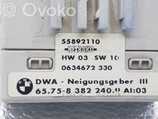 BMW X5 E53 Yaw turn rate sensor 8382240 55892110