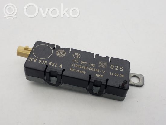 Volkswagen PASSAT CC Aerial antenna amplifier 3C8035552A 920097102