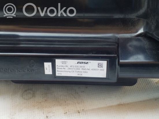 Audi A6 S6 C6 4F Subwoofer speaker 4F0035381D 280373002