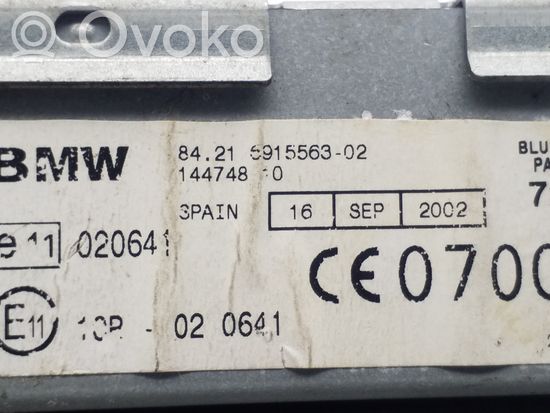 BMW X5 E53 Bluetooth control unit module 6915563 8421691556302