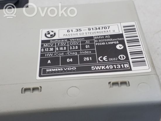 BMW 5 E60 E61 Antenna control unit 9134707 61359134707 5WK49131B