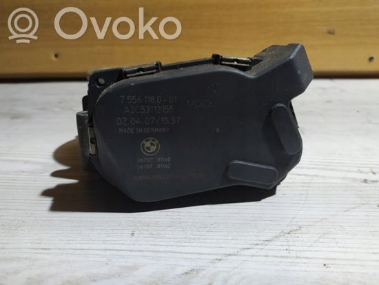 BMW 3 E90 E91 Throttle valve 7556118