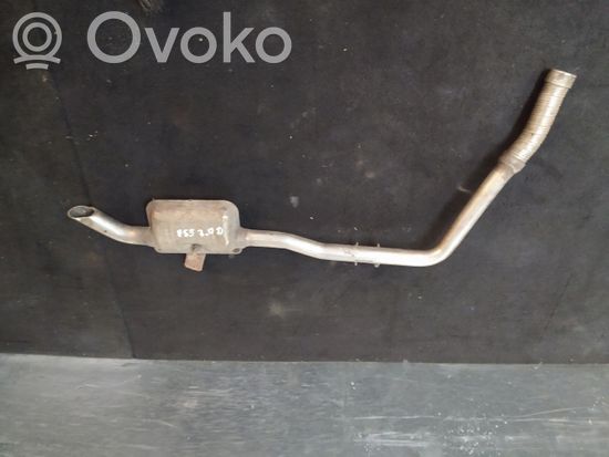 BMW X5 E53 Webasto auxiliary heater silencer