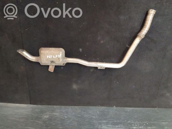 BMW X5 E53 Webasto auxiliary heater silencer