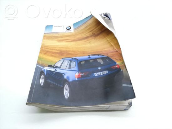 BMW X3 E83 Owners service history hand book