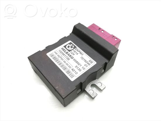 BMW 3 E90 E91 Fuel injection pump control unit/module 7276046 102961736,